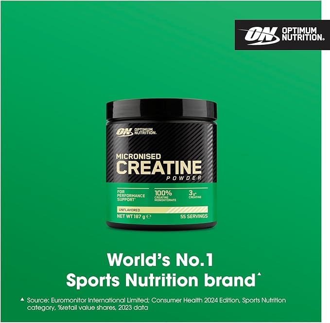 Optimum Nutrition Micronised Creatine Powder, 100% Pure Creatine Monohydrate Powder - Image 3