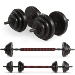 Adjustable Dumbbells Weights Set for Men & Women - Perfect for Bodybuilding & Fitness - Free Weights