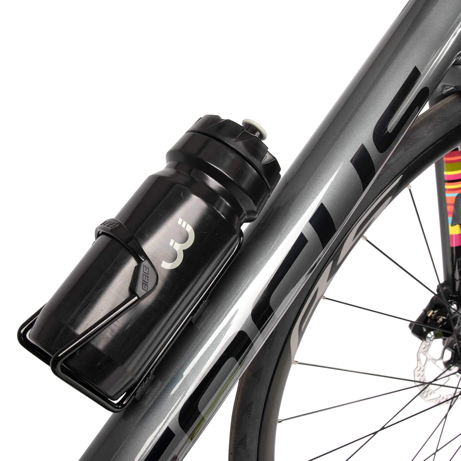 BBB Cycling FuelTank And CompTank Bike Bottle Holder With BPA-free Bike Water Bottle I Bike Bottle Cage And Bottle Set I Universal Fit 550ml I BBC-03C