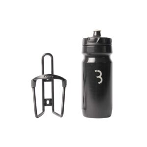 BBB Cycling FuelTank And CompTank Bike Bottle Holder With BPA-free Bike Water Bottle I Bike Bottle Cage And Bottle Set I Universal Fit 550ml I BBC-03C