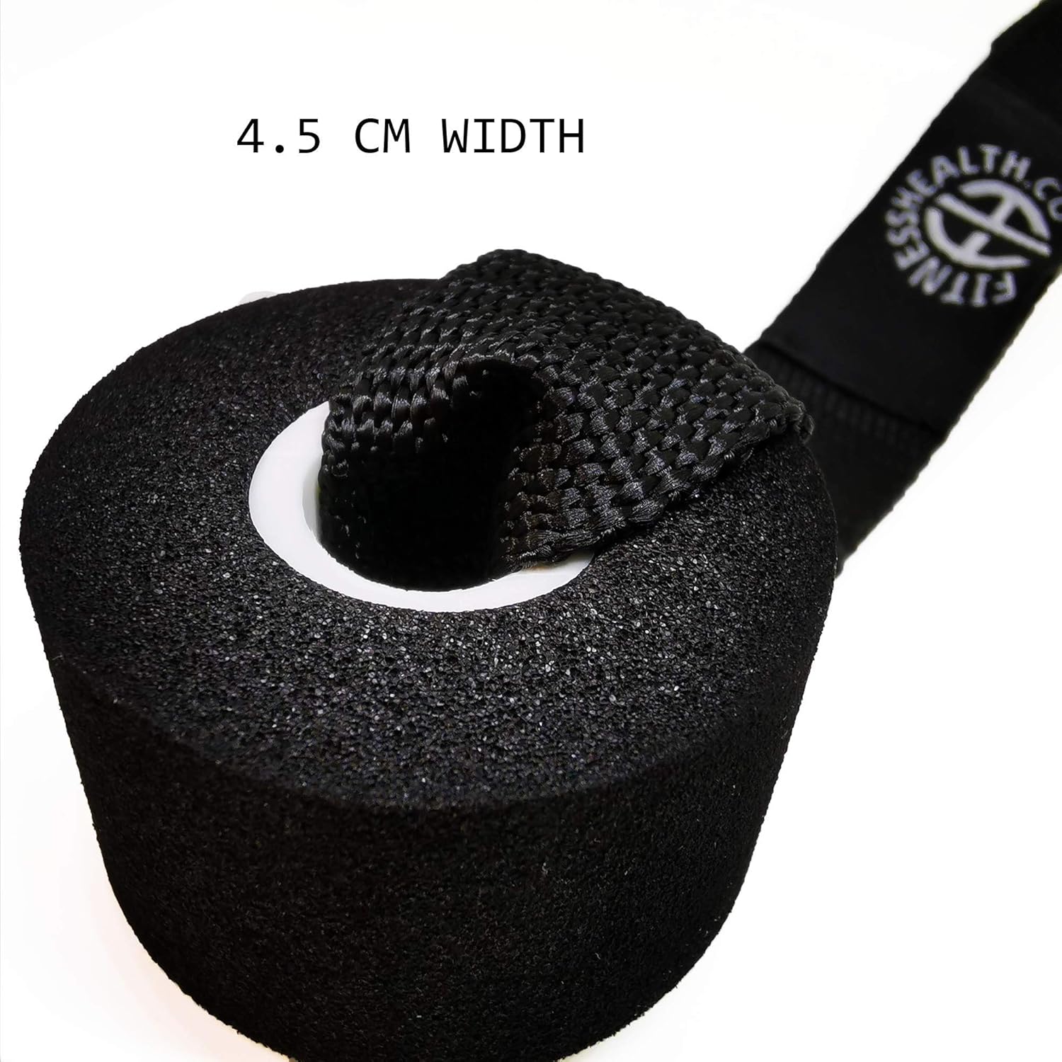 Fitness Health Advanced Resistance Band With Door Anchor - Support Up To 200 Lbs - Heavy Duty Door Strap Attachment For Fitness Workout - Ideal For Home Workout, Gym - 4.5cm...