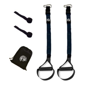 Fitness Health Bodyweight Suspension Training Straps - Complete Home Gym Solution for Full Body Workouts
