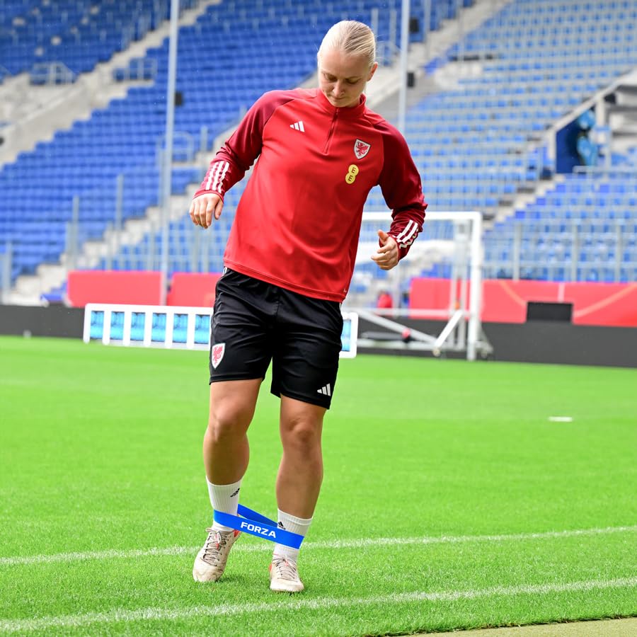 FORZA Resistance Bands Set – Pack of 4 Exercise Bands with Varying Strengths – Premium Latex Bands for Fitness, Strength Training & Mobility Workouts