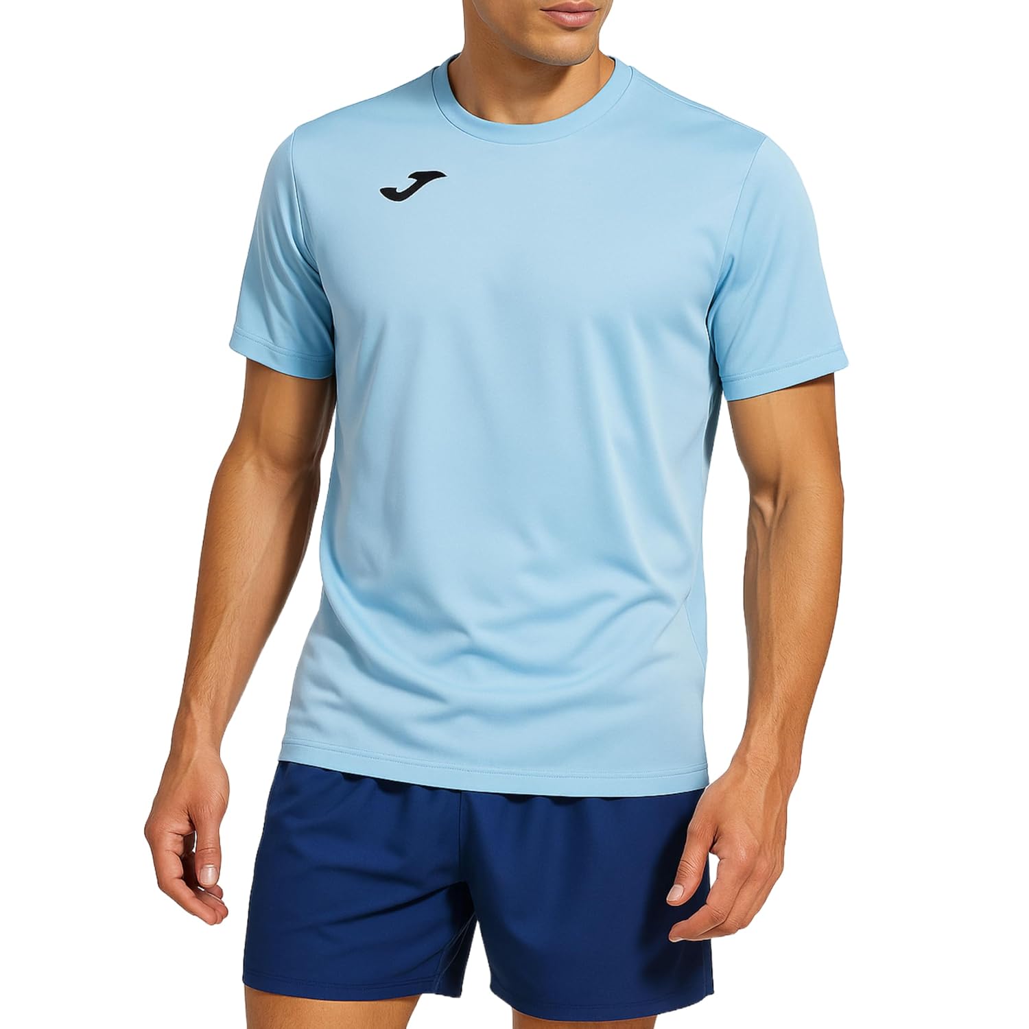 Joma Men's Sports T-Shirt, 6XS - 3XL - Short Sleeve, Lightweight and Breathable, Ideal for Running and Gym - Combi