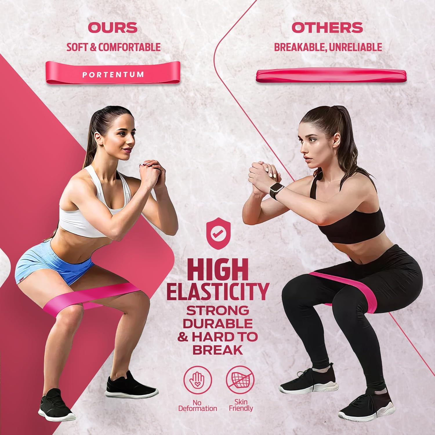 PORTENTUM Bands Set theraband terrabänder