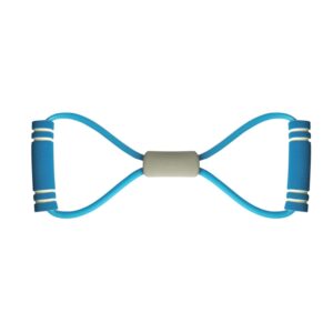 Resistance Band Figure 8 Workout Tube Stretch Fitness Band Arms Pull Up for Exercising Arms Chest Shoulders Trainer