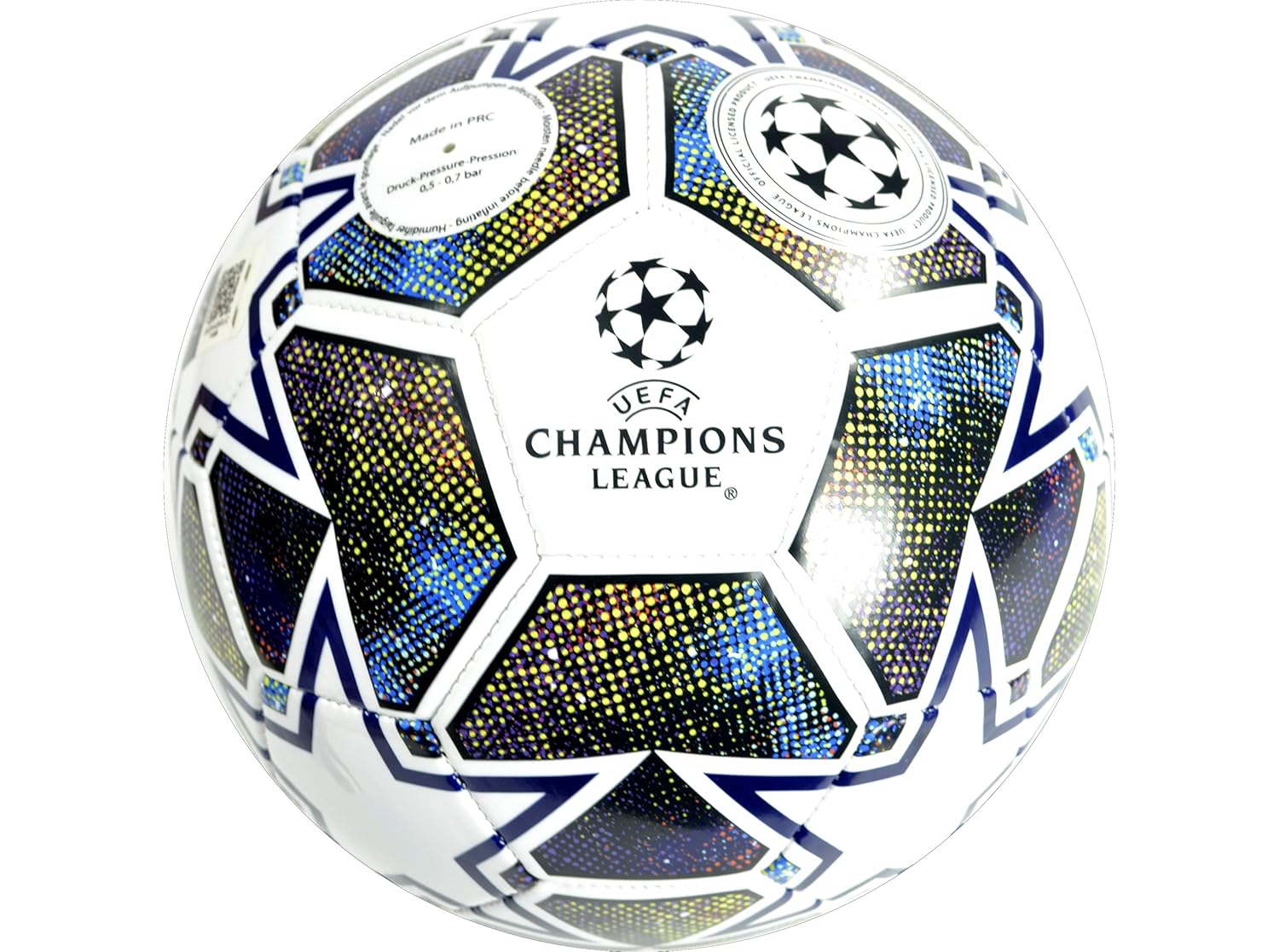 UEFA Champions League Football, Size 5, Officially Licensed, Training, Match, Merchandise, Collectible For Kids and Adults