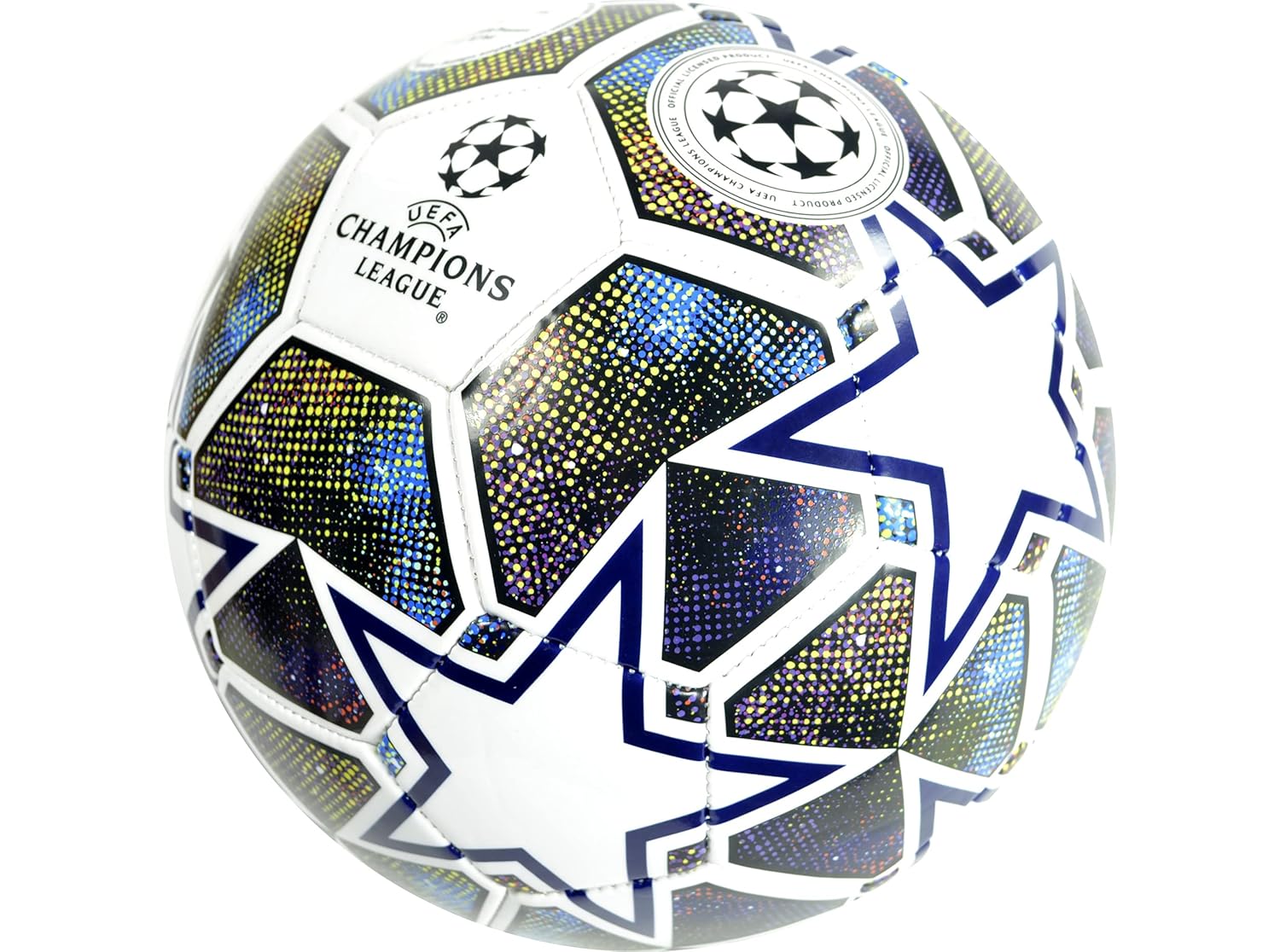 UEFA Champions League Football, Size 5, Officially Licensed, Training, Match, Merchandise, Collectible For Kids and Adults