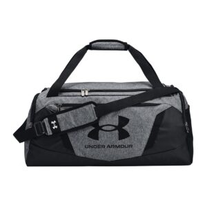 Under Armour Men's 58L Undeniable Medium Duffle Bag, Pitch Gray Medium Heather/Black