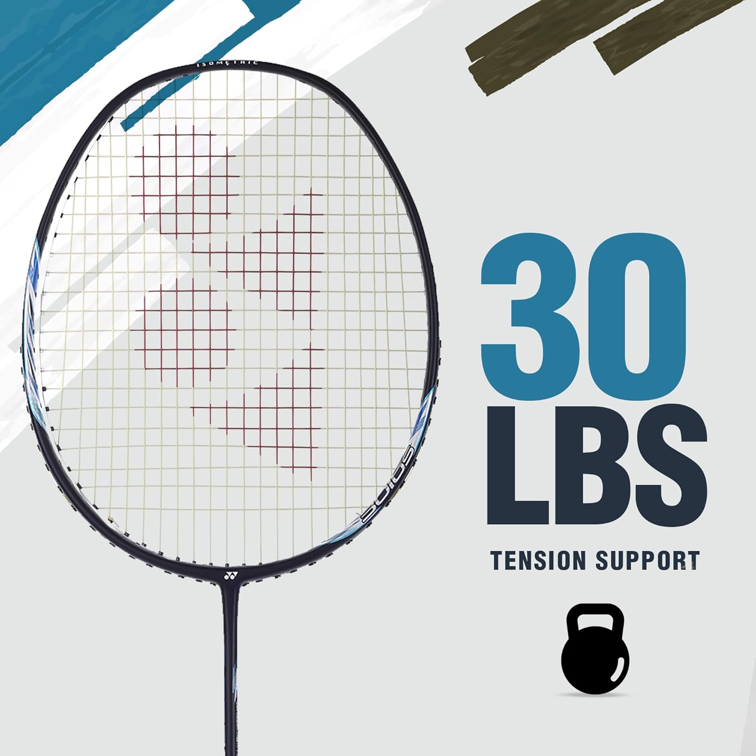 YONEXYONEX Astrox Smash Badminton Racket, black/red