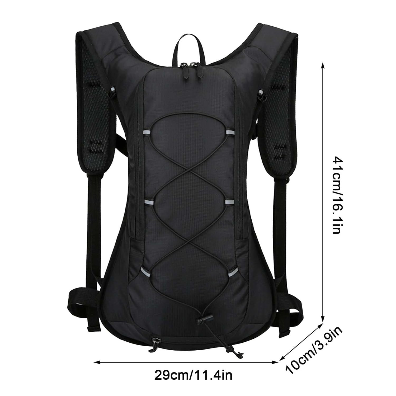 Zimoer Cycling Backpack 7L, Lightweight Breathable Bike Backpack, Running Backpack With Rain Cover & Helmet Storage Bag, for Men & Women Daily Commutes, Cycling, Jogging,...